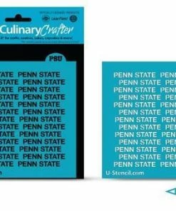 Cookie Countess Stencils Penn State Repeat College Stencil
