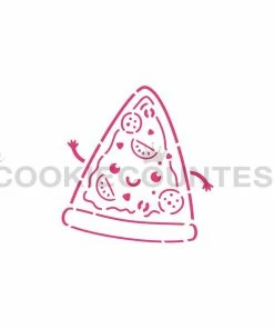 Cookie Countess Pizza PYO Stencil Stencils