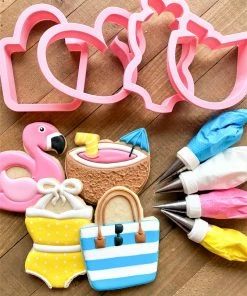 The Flour Box Pool Party Online Decorating Class Recording With Optional Kit Classes