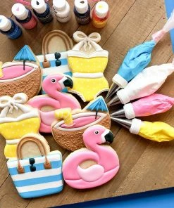 Flour Box Bakery Pool Party Cookie Cutter Set 9 Flour Box Bakery Pool Party Cookie Cutter Set