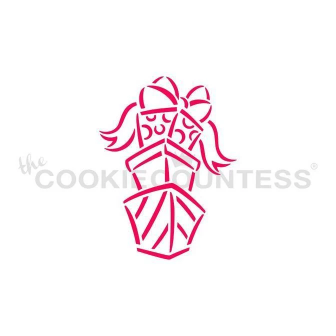 Cookie Countess Stencils Present Stack PYO/DWC Stencil 3 Cookie Countess Stencils Present Stack PYO/DWC Stencil