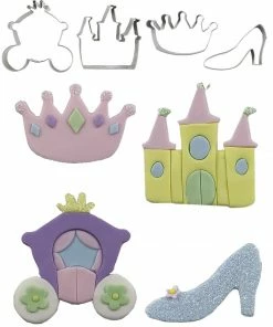 Cutters Princess Mini Cookie Cutter Set By Sweet Elite