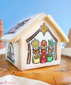 Cookie Countess Christmas Manger 4pc PYO Stencil Set Stencils 11 Cookie Countess Christmas Manger 4pc PYO Stencil Set Stencils