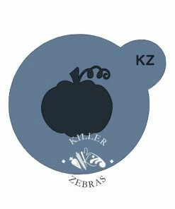 Killer Zebras Stencils Pumpkin Mini KZ Stencil