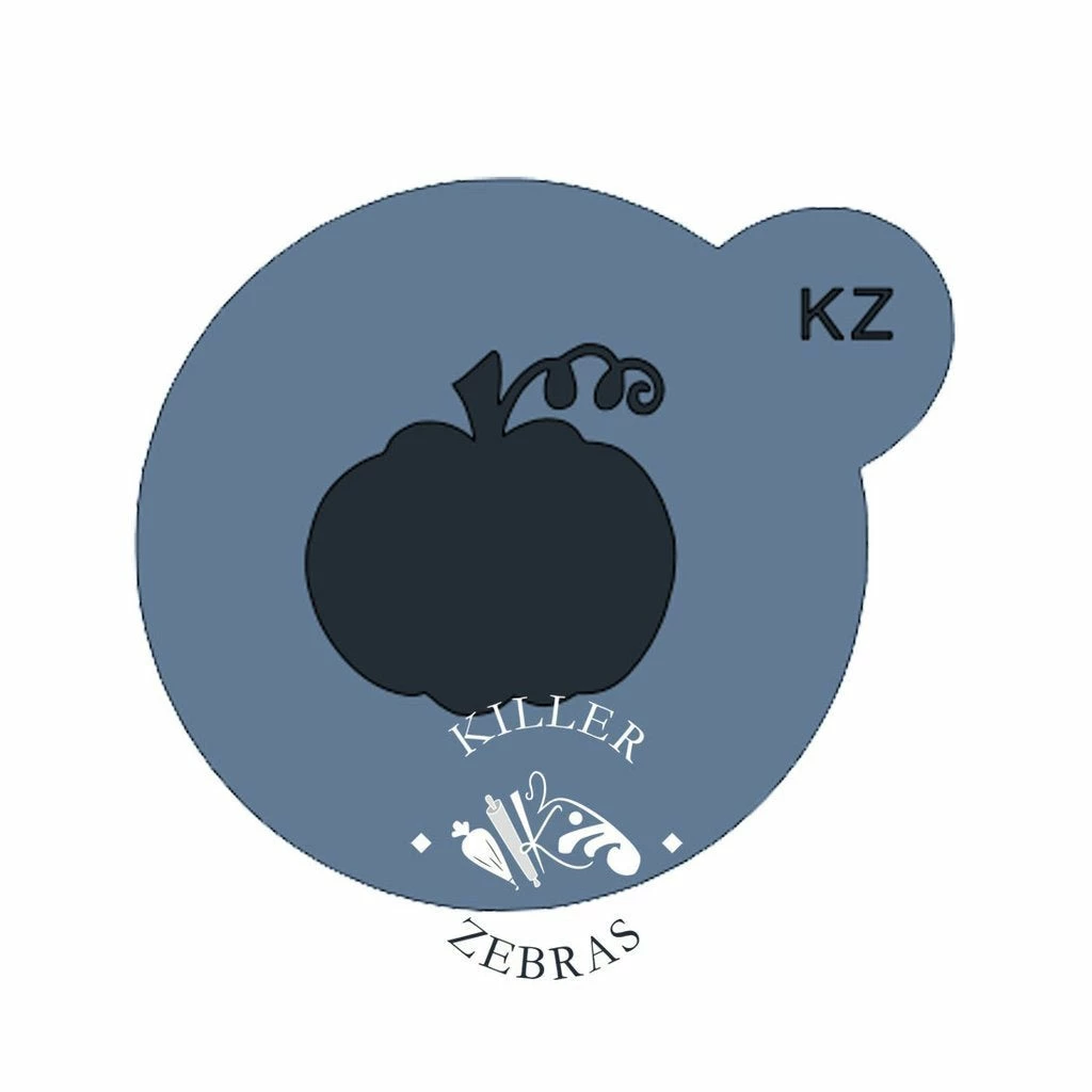 Killer Zebras Stencils Pumpkin Mini KZ Stencil 3 Killer Zebras Stencils Pumpkin Mini KZ Stencil