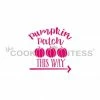 Cookie Countess Stencils Pumpkin Patch This Way Stencil