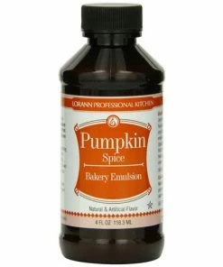 Pumpkin Spice Lorann Baking Emulsion 4 Oz. Supplies