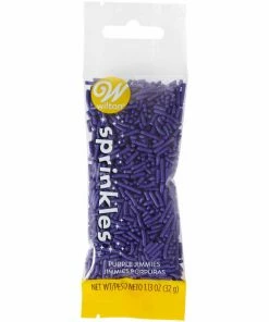 Wilton Supplies Purple Jimmies SMALL Sprinkle Pouch