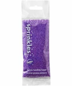 Wilton Supplies Purple Sanding Sugar SMALL Sprinkle Pouch