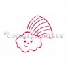 Cookie Countess Rainbow Cloud DWC/PYO Stencil 2 Cookie Countess Rainbow Cloud DWC/PYO Stencil