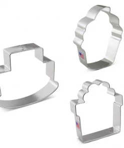 Ann Clark Rainbow Birthday Cookie Cutter Set