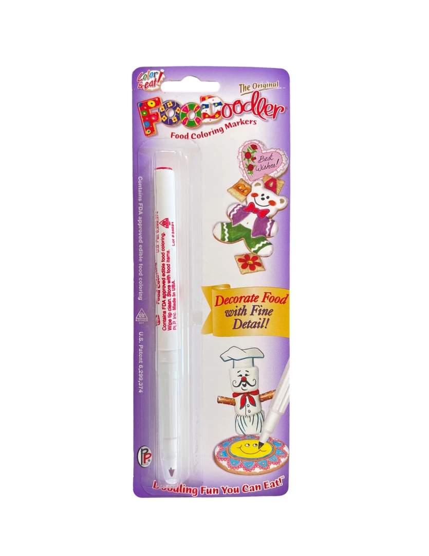 FooDoodler Red Fine Line Marker Supplies 3 FooDoodler Red Fine Line Marker Supplies