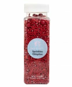 American Crafts Red LARGE Sprinkle Jar Supplies