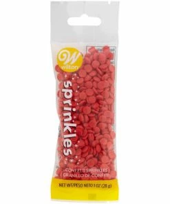 Wilton Supplies Red Confetti SMALL Sprinkle Pouch