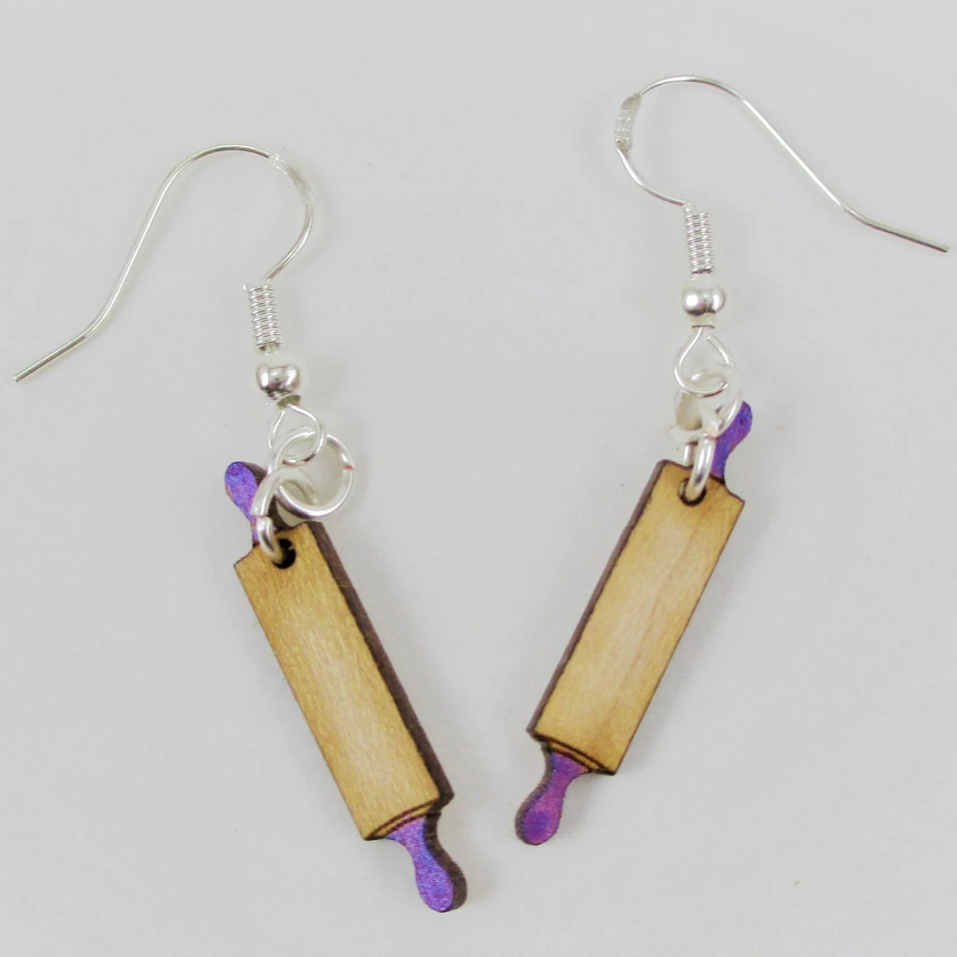 Claire Rolling Pin Earrings Supplies 3 Claire Rolling Pin Earrings Supplies