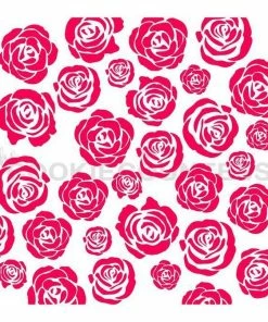 Cookie Countess Rose Garden Stencil Stencils