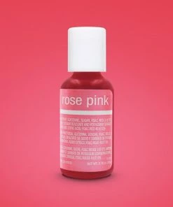 Linneas Rose Pink .70oz Chefmaster LIQUA-GEL Supplies
