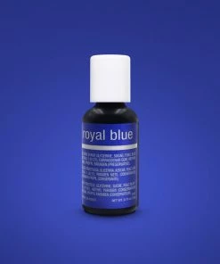 Linneas Royal Blue .70oz Chefmaster LIQUA-GEL Supplies