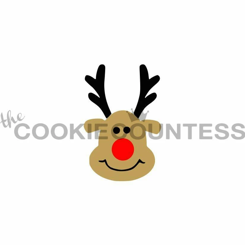 Cookie Countess Build A Rudolph Stencil 3 Cookie Countess Build A Rudolph Stencil