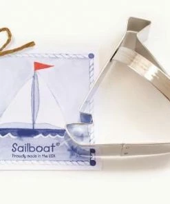 Ann Clark Cutters Sailboat W/ Tag Cookie Cutter