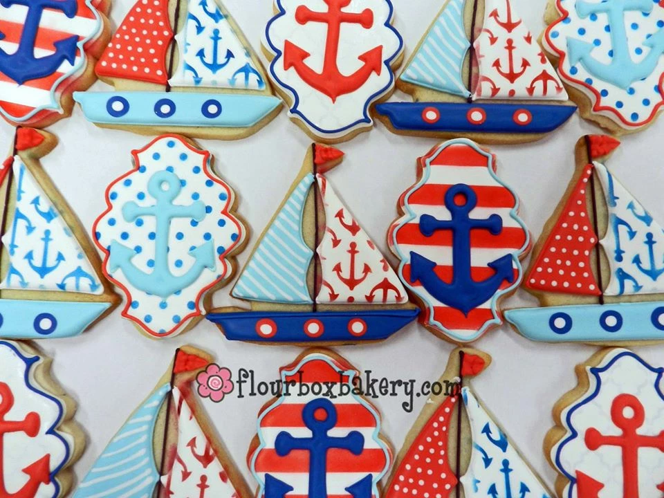 Ann Clark Cutters Sailboat W/ Tag Cookie Cutter 4 Ann Clark Cutters Sailboat W/ Tag Cookie Cutter