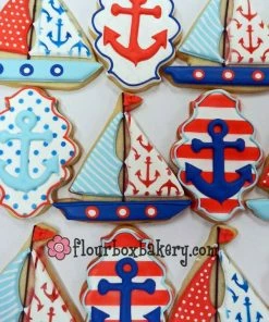Cookie Countess Anchors Repeat Stencil