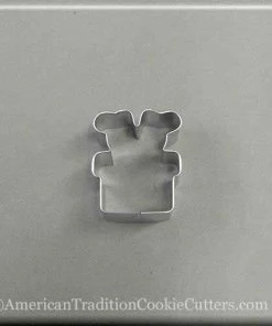 American Tradition Cutters Santa Feet In Chimney Mini Cookie Cutter