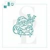 Cookie Countess Stencils Santa And Reindeer PYO SE Stencil 1 Cookie Countess Stencils Santa And Reindeer PYO SE Stencil