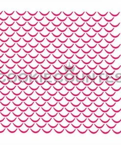 Cookie Countess Scales Outline Stencil