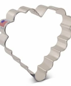 Ann Clark Heart Scalloped Cookie Cutter Cutters