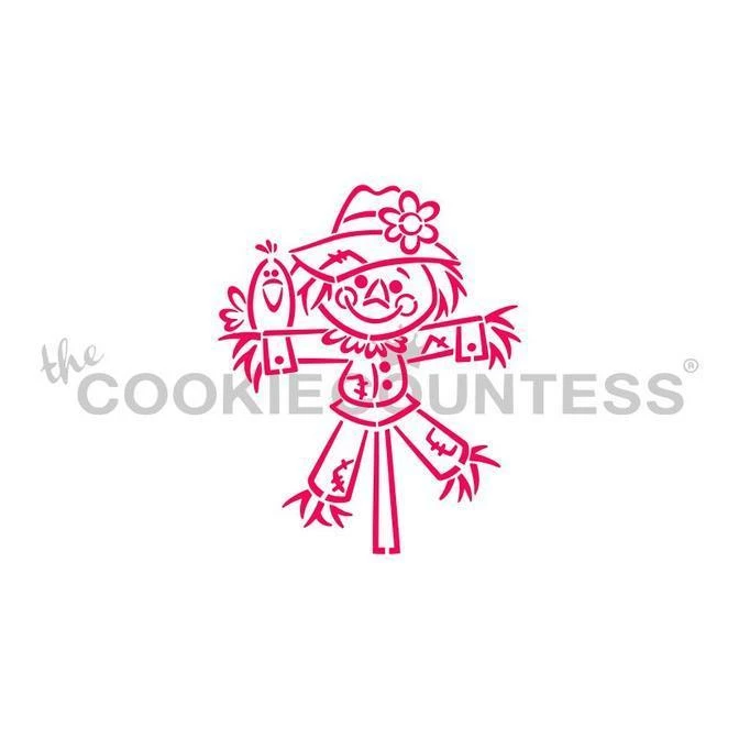 Cookie Countess Scarecrow PYO Stencil Stencils 3 Cookie Countess Scarecrow PYO Stencil Stencils