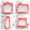 Flour Box Bakery Cutters School Supplies Cookie Cutter Set 1 Flour Box Bakery Cutters School Supplies Cookie Cutter Set