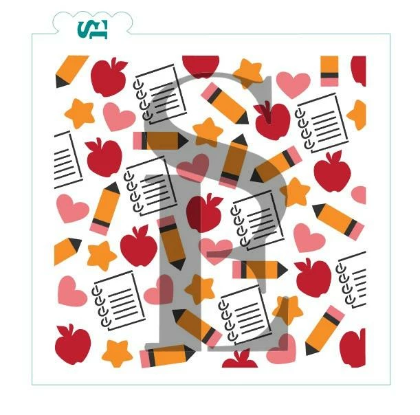 Stencil Expressions Stencils School Tools 4pc SE Stencil 3 Stencil Expressions Stencils School Tools 4pc SE Stencil