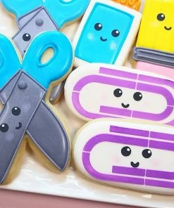 Cookie Countess School Supplies Stencil By The Flour Box