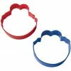 Wilton Cutters Sesame Street (Elmo And Cookie Monster) 2 Pc Cutter Set