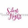 Cookie Countess Silent Night Stencil