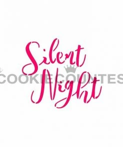 Cookie Countess Silent Night Stencil