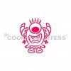 Cookie Countess Stencils Silly Monster DWC/PYO Stencil
