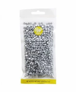 Wilton Silver Confetti SMALL Sprinkle Pouch Supplies