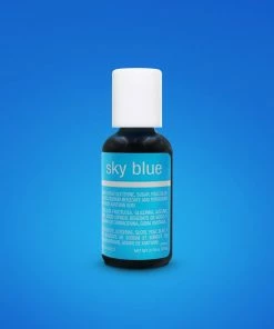 Linneas Supplies Sky Blue .70oz Chefmaster LIQUA-GEL