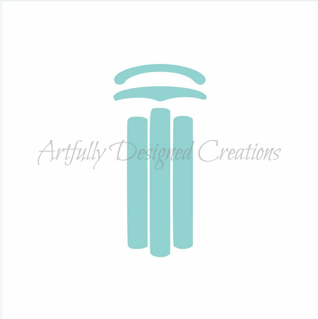 Bee Baked Art Stencils Sled Blyss 2pc ADC Stencil 3 Bee Baked Art Stencils Sled Blyss 2pc ADC Stencil