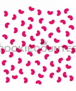 Cookie Countess Jelly Beans Stencil