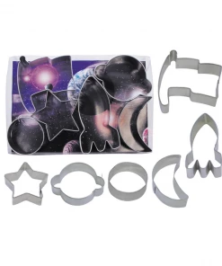 R&M International Space Cookie Cutter Set Cutters
