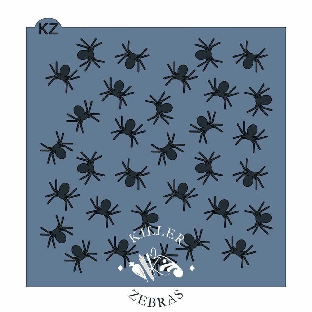 Killer Zebras Stencils Spiders KZ Stencil 3 Killer Zebras Stencils Spiders KZ Stencil