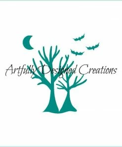 Bee Baked Art Spooky Tree ADC Stencil