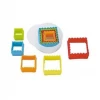 R&M International Square Nested Double Sided Plastic Cookie Cutter Set