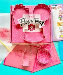 The Flour Box Cutters Birthday Cookie Decorating Kit 11 The Flour Box Cutters Birthday Cookie Decorating Kit