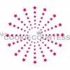 Cookie Countess Star Burst Stencil Stencils