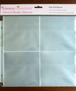 Cookie Countess Stencil Storage Pocket Pages