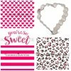 Flour Box Bakery Cutters Airbrushing 101 Valentine Stencils & Cutter BUNDLE 1 Flour Box Bakery Cutters Airbrushing 101 Valentine Stencils & Cutter BUNDLE